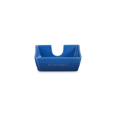 Le Creuset Stoneware Signature Cocktail Napkin Holder 6 In Shallot