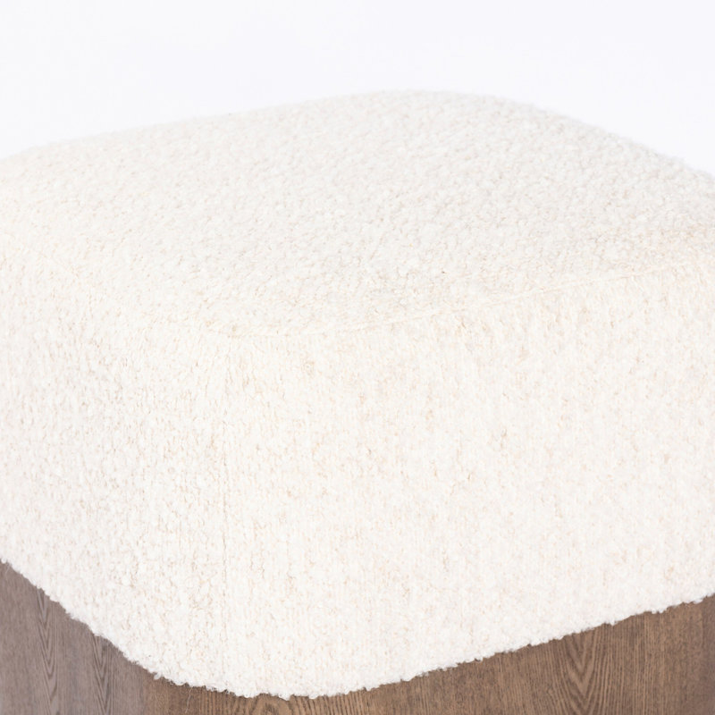 Yamal Square Ottoman, Gemena Cream