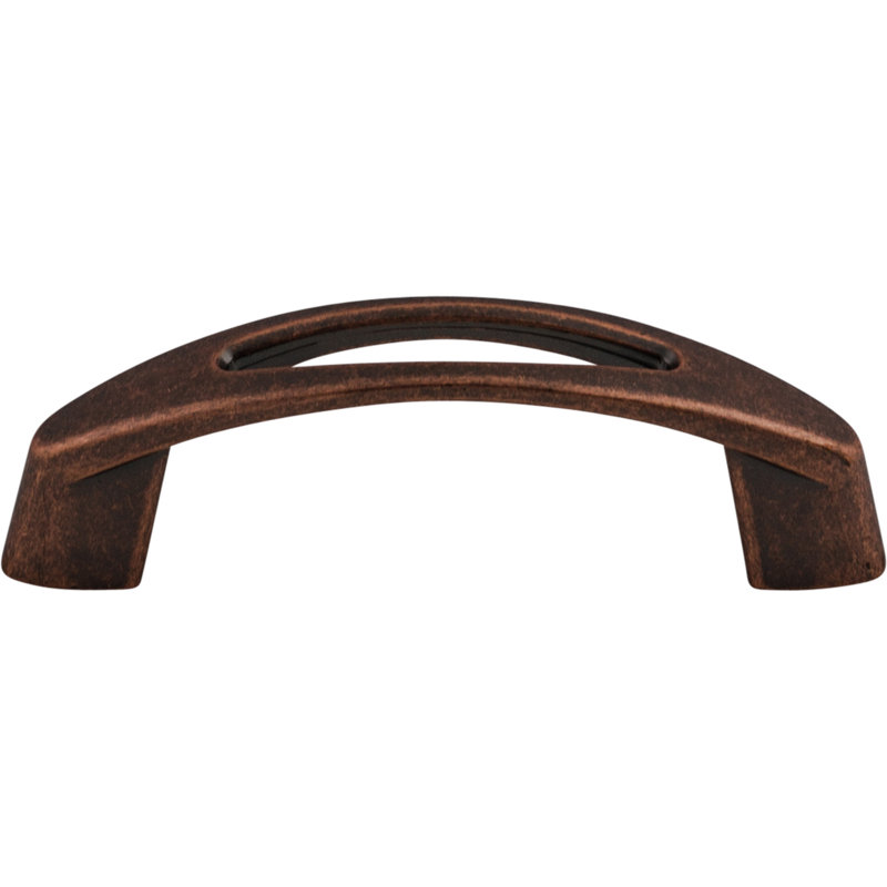 Verona Bar Pull, 3" Center to Center, German Bronze