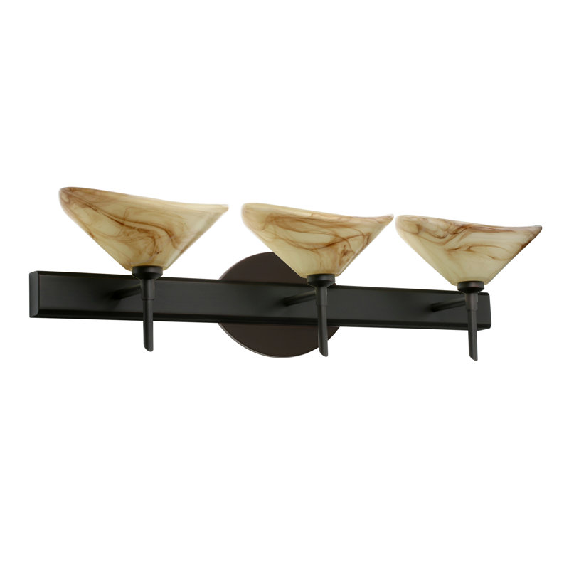Hoppi 3 - Light Dimmable Vanity Light, Bronze, Mocha