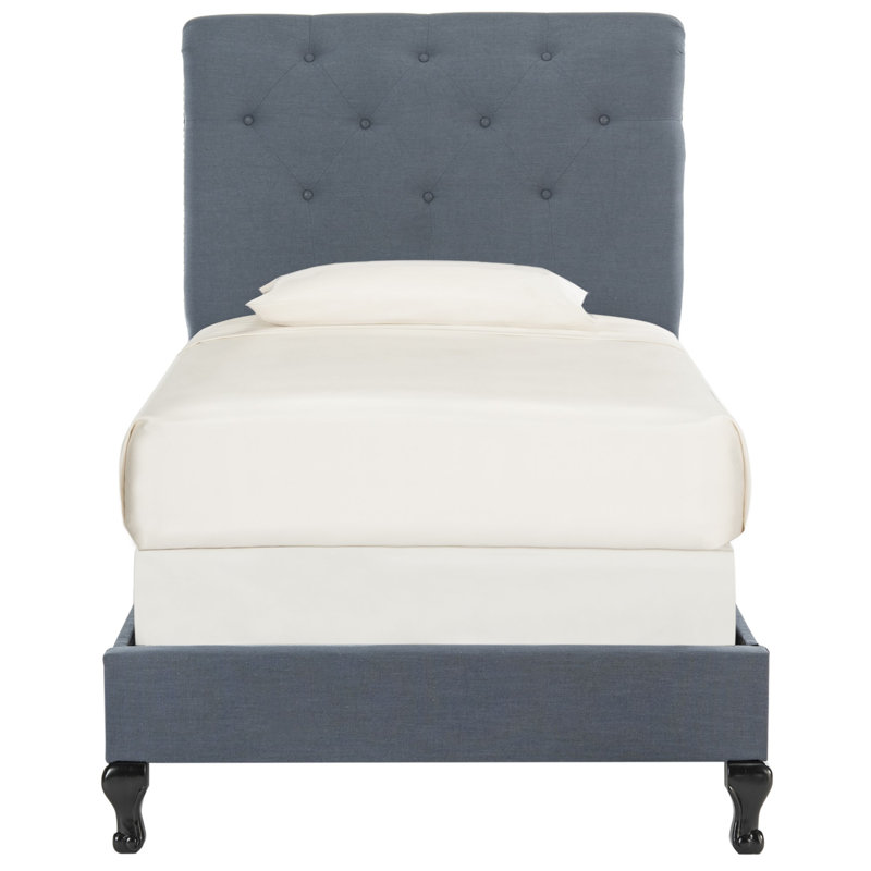 Bazeley Panel Bed by Harriet Bee, Navy, Twin