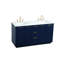 Ensemble de meuble-lavabo double Broadlands-620818103