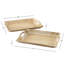 Ensemble de 2 tables basses Dublin
