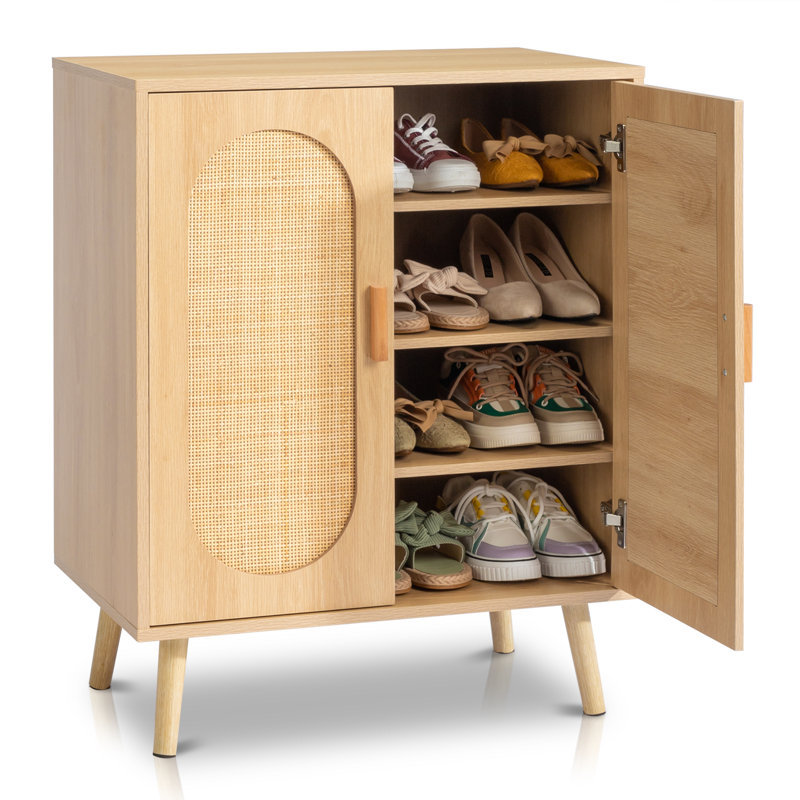 16 Pair Shoe Storage Cabinet