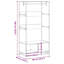 Amiyaah Metal Wardrobe-1583431499