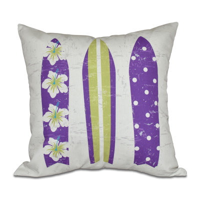 Outdoor Reversible Throw Pillow