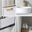 Ensemble de meuble-lavabo simple blanc 36 po