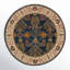 Poeme Hand-Woven Tufted Wool Dark Blue Area Rug-1873902052