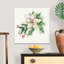 White Poinsettia - reproduction d'art sur toile-182572298-182572312