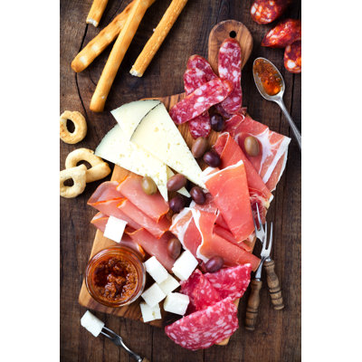 Cured Meat - Wrapped Canvas Print