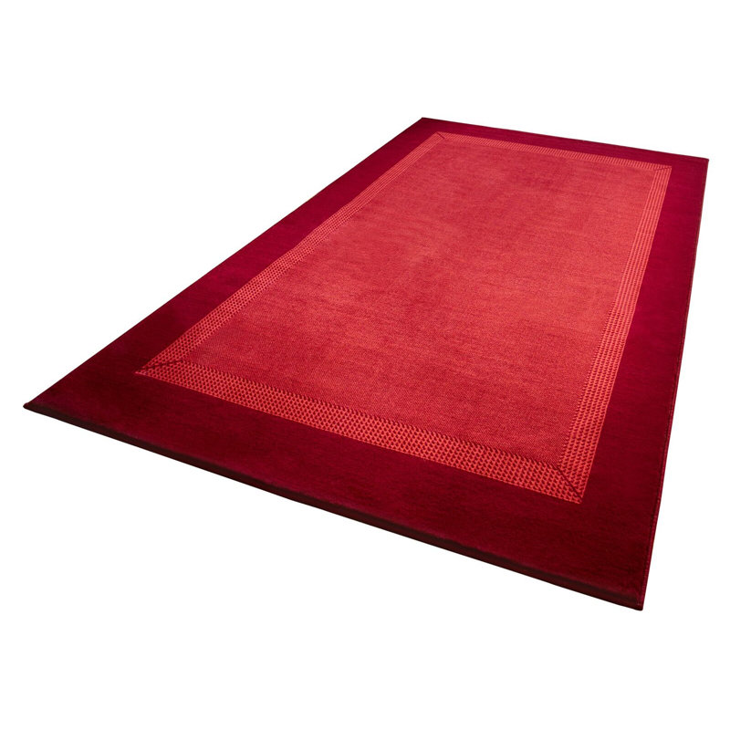 Basic Red Rug, Rectangular 120 x 170cm