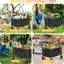 Chariot utilitaire pliable RAINBEAN d'une capacité de 264 lb