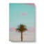 Sunset Palm Tree In Abstract - Wrapped Canvas-55340514