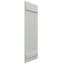 Volets en composite à quatre planches EnduraCore l 21 1/2 po x H 64 po gris Hailstorm (par paire - quincaillerie non incluse)-134546960