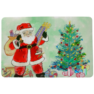 Non-Slip Christmas Doormat