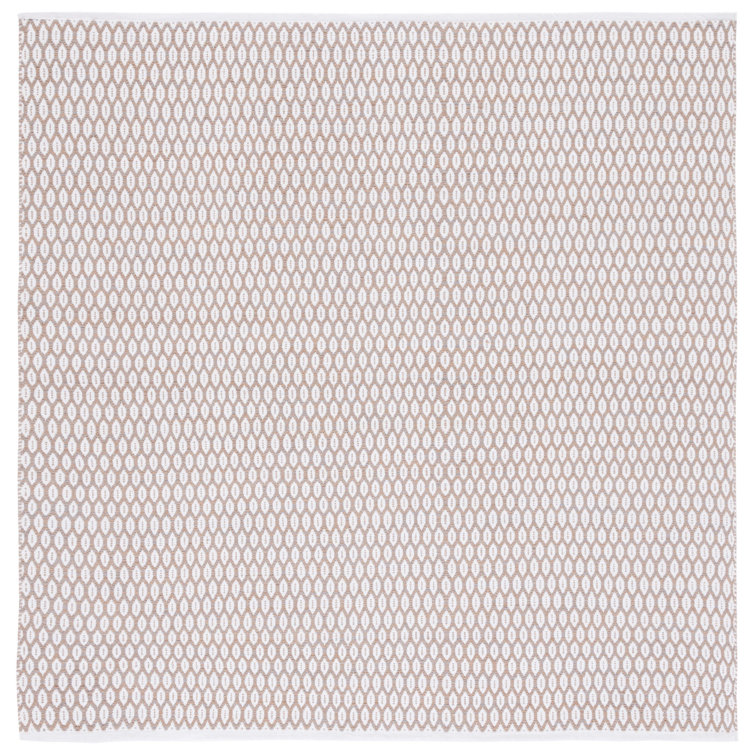 Modena Handwoven Cotton Geometric Area Rug 