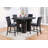 Ames 2pc Transitional Style Bar Stools, Dining Chair, Side Chair