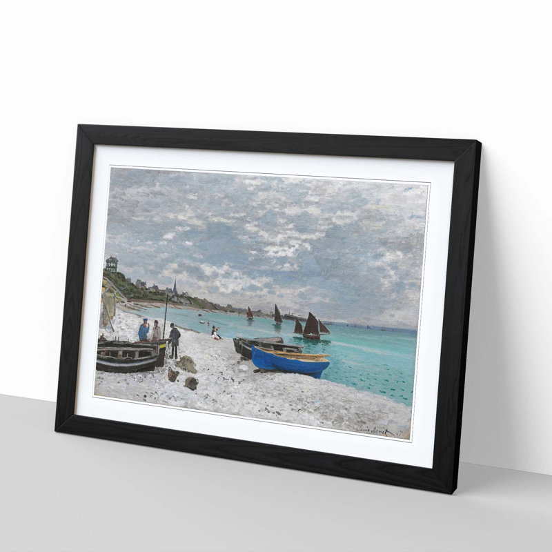 Claude Monet - Single Picture Frame Painting, Black