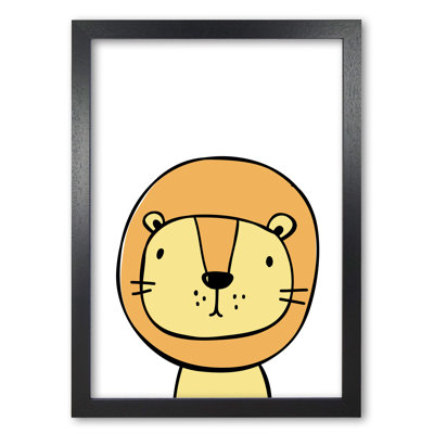 Scandi Lion - Painting