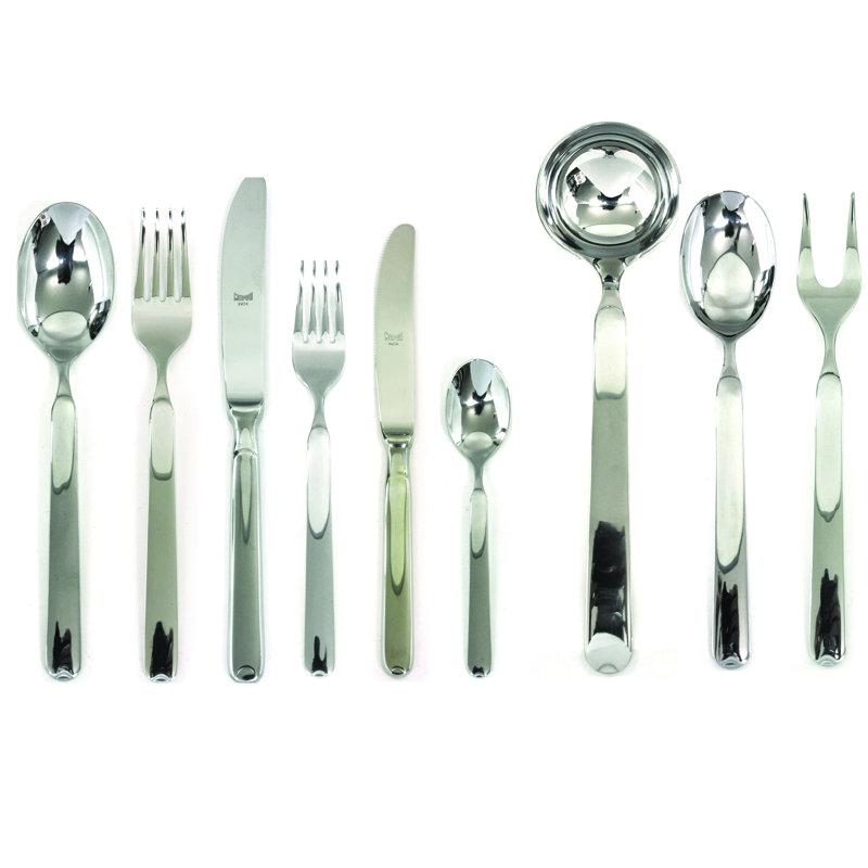 Goccia Flatware Set - 39 Pieces - Stainless Steel