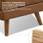 Repose-pieds rembourré de style Mid-Century de 29,7 po de large Havens, repose-pieds en similicuir avec pieds en bois massif, tabouret de table basse pour le salon, la chambre à coucher et le vestibule-2135632863