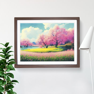 Spring Forest Watercolour Vol.7 - Single Picture Frame Print