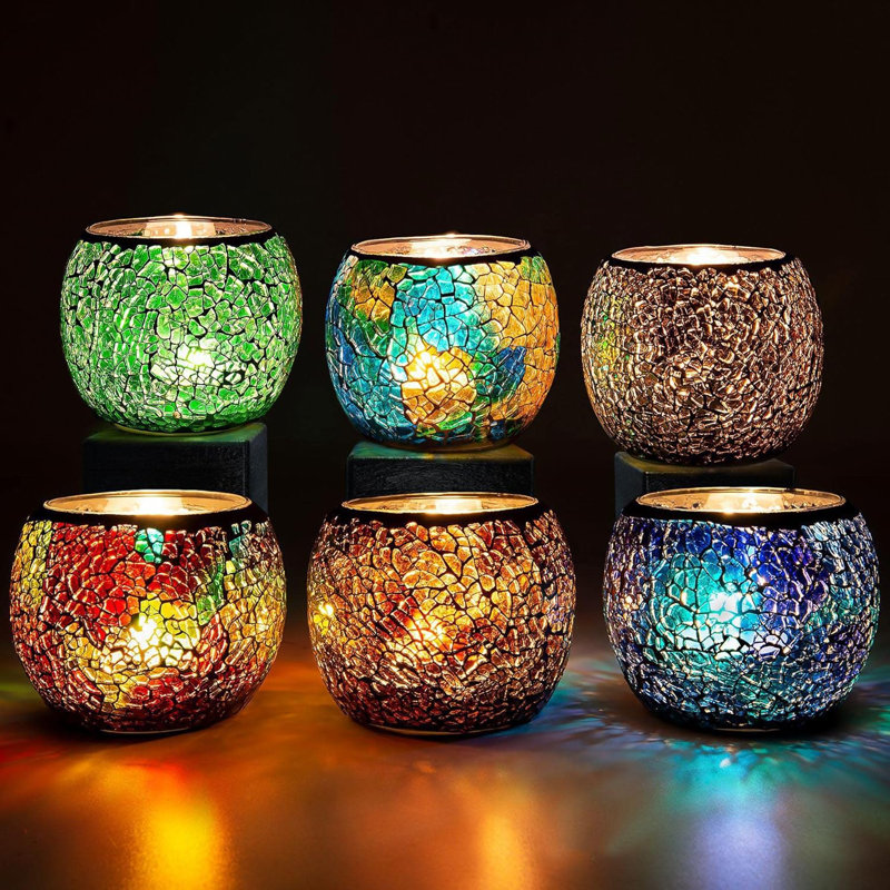 Glass Candlestick