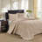 Reversible Quilt Set Khaki Twin/Twin XL-126579581-126579582