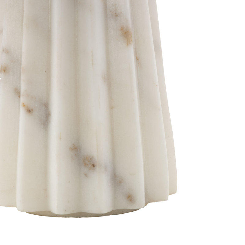 Ensemble de porte-bougie Cole and Grey, Blanc