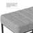 Homepop Theodore Small Ottoman-100484811