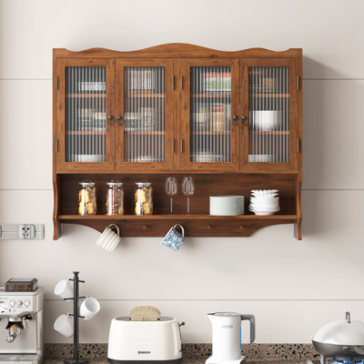 39.4" Wall-Mounted Cabinet For Kitchen