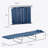 Folding Chaise Lounge Pool Chair With 6-Position Reclining Back, Breathable Mesh Seat, And Headrest For Beach, Yard, Patio, And Outdoor Relaxation-1558068614