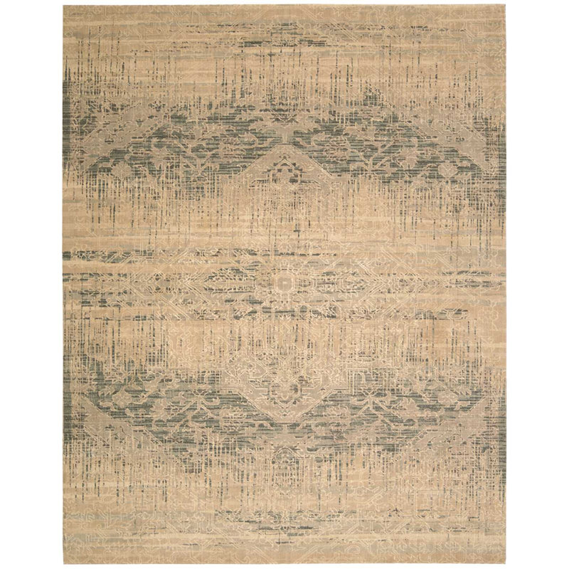 Indoor Rug, Rectangle 7 pi 9 po x 9 pi 9 po