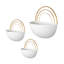 Marotta 3-Piece Iron Wall Planter Set