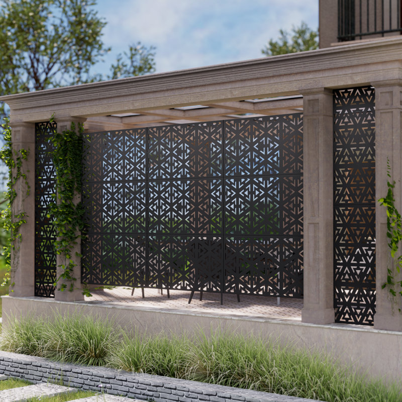 Outdoor Metal Privacy Screen