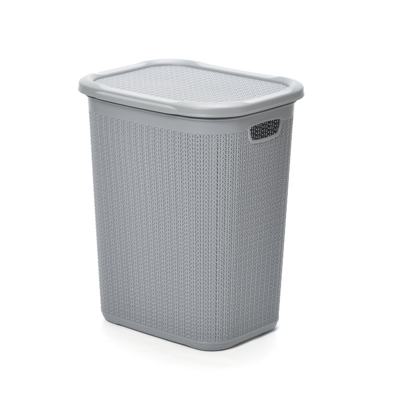 Plastic Laundry Sorter, Grey