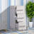 Ravenna 12" Freestanding Bathroom Side Cabinet with 3 Drawers-1111636665