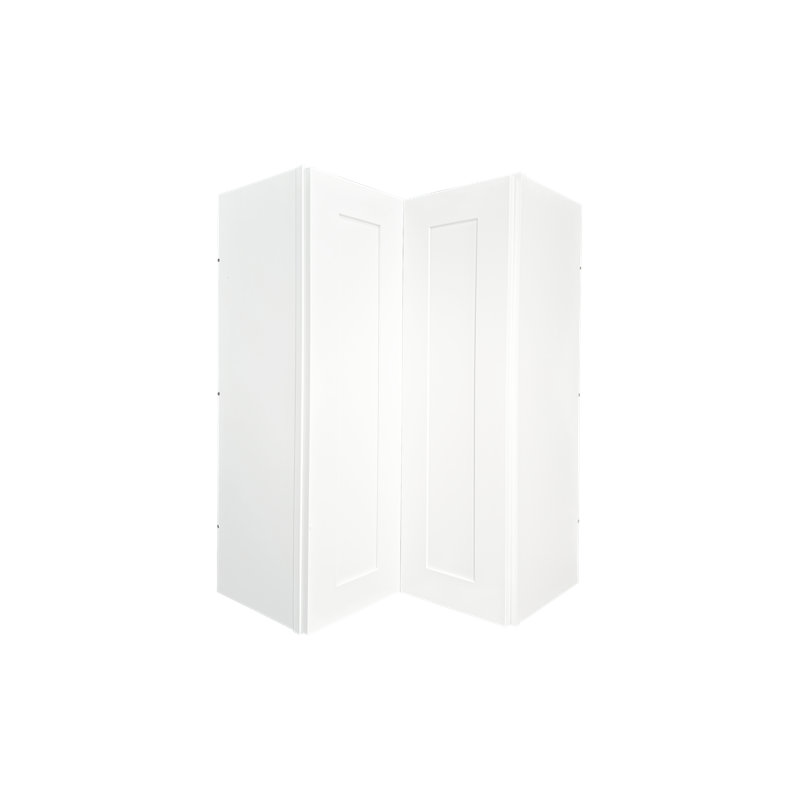 Armoire murale de coin en contreplaqué Shaker de 24 po, prête à assembler, 30"