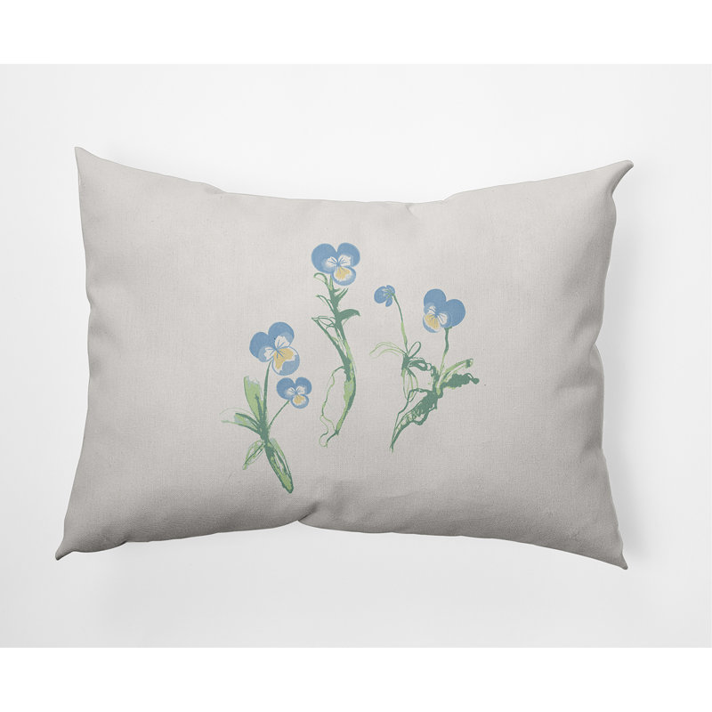  Housse et insert rectangulaires en coton, Bleu
