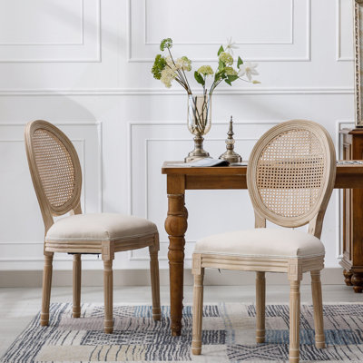 Chaise de salle à manger en bois massif