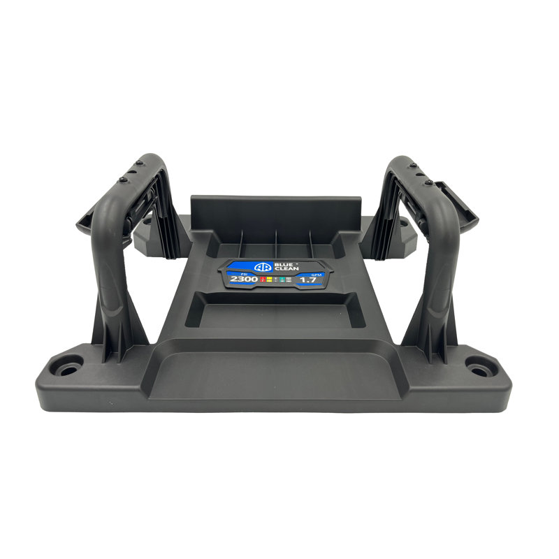 Black Plastic Wall Mount Kit for Electric Pressure Washers