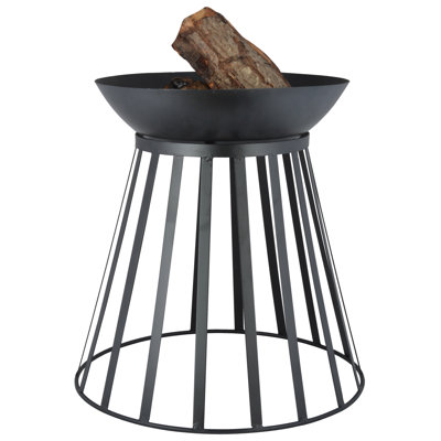 Foyer à bois en acier réversible Numenius
