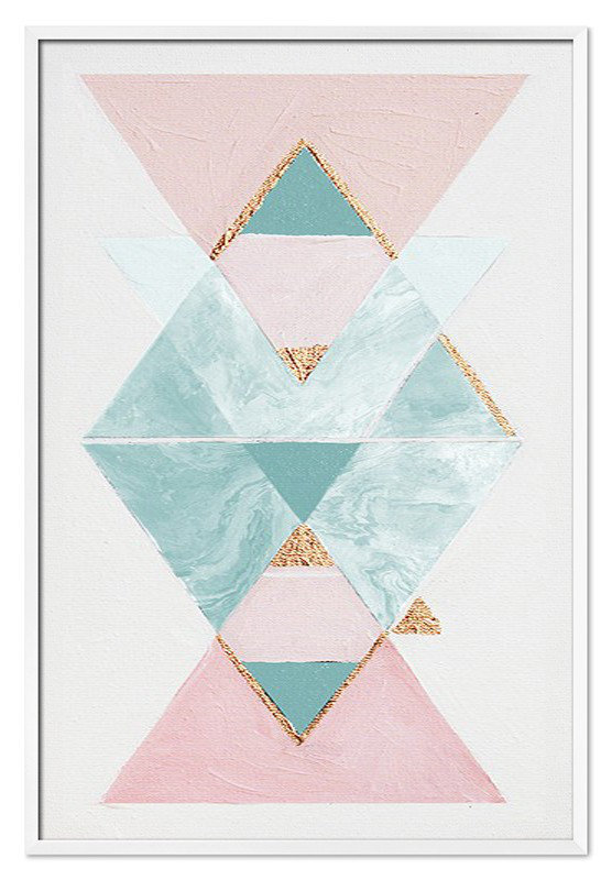 Abstraction - Wrapped Canvas Painting