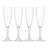 LAY-Z-SPA POLYCARBONATE CHAMPAGNE FLUTE