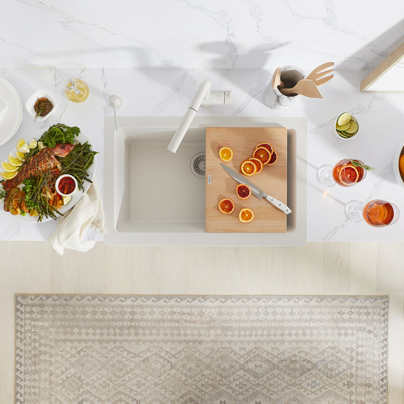 Beechwood Cutting Board for Ikon & Vintera Farmhouse Sinks