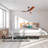 Itohan 60'' Ceiling Fan with Light Kit-999013562