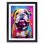British Bulldog Pop Art - Framed Print-361585812-361585814