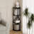4-Tier 43.5" Corner Bookshelf, Open Shelves for Display and Storage-393970482