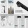 Jewel Touchless Sensor 15 in. Single Handle Pull-Out Kitchen Faucet