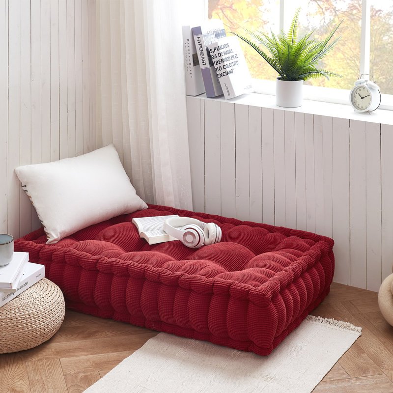 Coussin de sol Rainha, Brun foncé